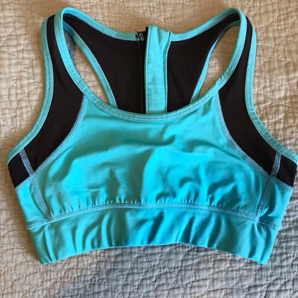 Alala Zip It Up Mesh Back Sports Bra